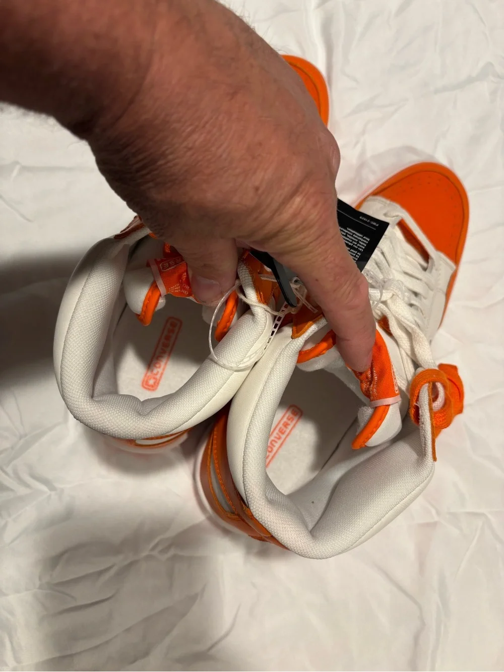 Converse Weapons High-Top Sneakers BNWT Size 12 — Syracuse Colors